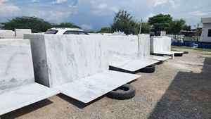 Dalle de marbre de luxe, finition polie de haute qualité, durable, imperméable, design moderne pour la construction de villas, sols et murs de cuisines - Product Image 2