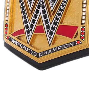 Ceinture de champion de lutte en gros, la plus vendue, avec sangle en cuir de qualité supérieure et design de couleur unique - Product Image 5