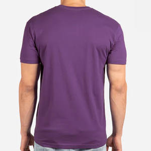 Camisetas de Algodón Peinado 100% de Alto Gramaje para Hombre, Camiseta de Mezcla de Algodón/Poliéster de 5.5 oz - Product Image 1