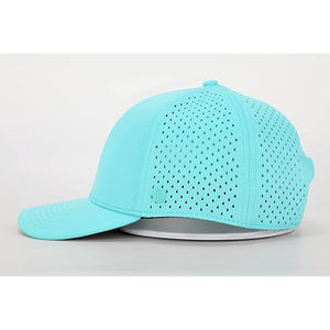 Gorra de Béisbol Personalizada con Perforaciones, Corte Láser, Transpirable, Deportiva, Visera Curva, Secado Rápido, Etiqueta Privada OEM, Venta al Por Mayor - Product Image 3