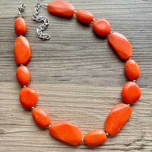 Colorful Heart-Shaped Resin <b>Beaded</b> <b>Necklace</b> with Double Layer Design Handmade Fashion Jewelry for Women Party Wedding Occasions - Product Image 1