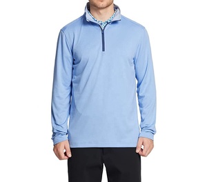 Men's <b>Long</b> <b>Sleeve</b> <b>Golf</b> Sportswear High Quality Quarter Zipper Pullover Custom Logo Embroidery Breathable Performance Winter Best - Product Image 5