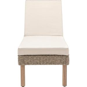 Modern Outdoor Sun <b>Lounger</b> Rope Chaise Daybed for Hotel & Garden Use Patio Poolside Leisure Chair with <b>Cushions</b> - Product Image 3