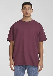 เสื้อยืดโอเวอร์ไซส์ผู้ชายขนาดใหญ่ 300 กรัม ผู้ผลิตเสื้อยืดแฟชั่นผ้าฝ้ายทรงโอเวอร์ไซส์ เสื้อยืดทรงบ็อกซี่แบบเรียบสำหรับเสื้อผ้าผู้ชาย - Product Image 5