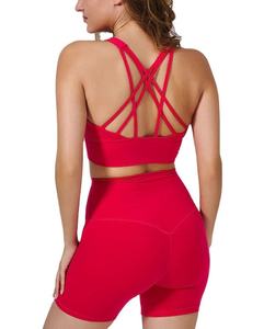 Quick Dry <b>High</b> <b>Waist</b> Spandex Printed Gym <b>Leggings</b> and Bra Yoga Set Two-Piece Womens Fitness Workout - Product Image 2