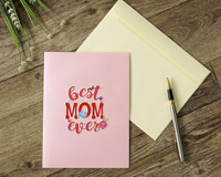 Regalos de Lujo para el Día de la Madre con Tarjeta de Felicitación 3D Pop-Up para Mamá