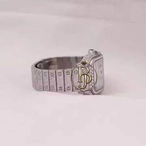 Orologio <span class=keywords><strong>da</strong></span> <span class=keywords><strong>Donna</strong></span> Briva Luxury Square Analogico al Quarzo, Ecologico, Resistente all'Acqua 10 Bar, Cinturino in Acciaio Inossidabile con Chiusura Pieghevole di Sicurezza - Product Image 4