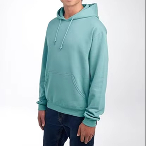 Sajjawal Zipper-Up Regular Fit 100% Coton Polaire 400g Écologique Uni Homme Unisexe Hip Hop Hiver Sweat à Capuche Imperméable - Product Image 1