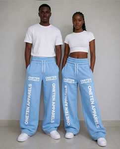 <b>Men's</b> Black Sweatpants <b>White</b> Side Stripe Mid Waist Elastic Drawstring Casual <b>Joggers</b> Breathable Lightweight Polyester Straight - Product Image 6