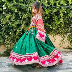 Tissu en Soie Georgette de Haute Qualité en Gros 2025 – Robes Salwar Kameez Afghanes Kuchi Très Demandées, Respirantes, Confortables et Vintage - Product Image 2