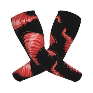 Manguitos Largos Unisex Estampados UPF50+ con Efecto Refrigerante, Tejido Elástico en 4 Direcciones de Seda Helada, Diseño por Sublimación, Patrón Liso y Camuflaje - Product Image 1