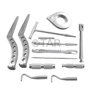 Ensemble complet d'instruments de chirurgie orthopédique, Set Austin Moore, Râpe à os, Plaque osseuse Austin Moore, Instruments de placement osseux orthopédiques - Product Image 4