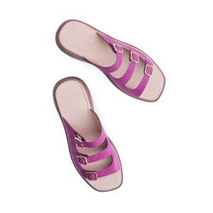 Sandalias de tacón informales moradas Softy CL7194 - Product Image 1