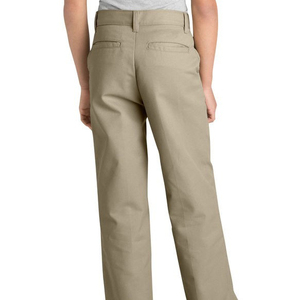 Pantalons d'uniforme scolaire à boutons très demandés pour enfants et adultes, garçons et filles, longueur cheville, en coton. - Product Image 6