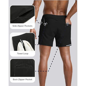 Nouveaux shorts de sport pour hommes, en coton, pour la musculation, pantalons de survêtement, shorts de fitness, joggers, shorts de gym pour hommes - Product Image 5