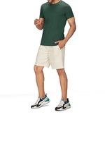 T-shirt pour homme en toile 100% polyester respirante, col rond, coupe ample, décontracté, été, avec logo personnalisé OEM