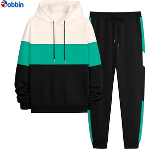 Trajes Deportivos Personalizados de Invierno con Logotipo, Traje Deportivo Unisex de Algodón y Felpa, Transpirable, Grueso, de Gran Tamaño para Hombre - Product Image 4