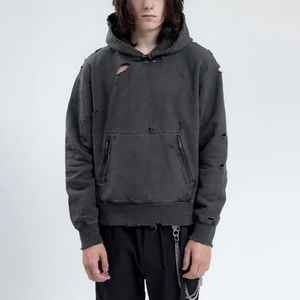 Fabricante de Sudaderas con Efecto Desgastado para Hombre |   Moda Urbana de Tendencia - Product Image 5