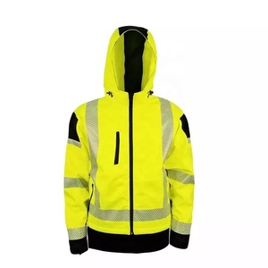 Chaleco de Seguridad Reflectante de Alta Visibilidad para Hombre, Talla Grande, Uniforme de Trabajo de Poliéster - Product Image 6