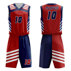 High Quality Unisex Basketball Uniforms 100% Polyester Breathable Custom Front Team Jersey Sets Digital Print Adult Plus Size - Product Image 6