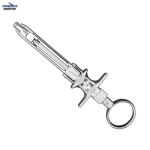 Jeringa de cartucho de marca personalizada con mango de anillo, compacta, para uso médico, sin aspiración, aprobada por CE e ISO - Product Image 1