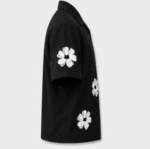 เสื้อเชิ้ตแขนสั้นผู้ชายแบบลำลอง ปกคอพับ เสื้อเชิ้ตฤดูร้อน - Product Image 4