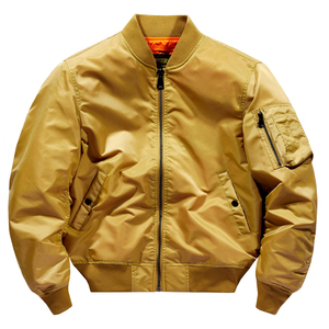 <b>Men</b> Flight Pilot Bomber <b>Jacket</b> Winter Bomber <b>Jackets</b> Windbreaker <b>Baseball</b> Bomber <b>Jackets</b> - Product Image 5