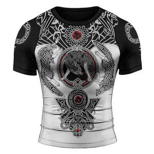 Rashguards Personalizados por Sublimación para Hombre y Mujer, Diseño de Rashguard de Manga Corta para MMA - Product Image 5