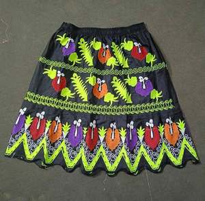 Women's Casual Breathable Woven <b>Skirt</b> Customized Solid Color Knee-Length Comfortable A-Line Design Wholesale Price - Product Image 2