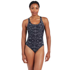 Traje de Baño Deportivo para Mujer OEM ODM, Secado Rápido, Elástico, Estampado, Spandex/Poliéster, Grosor de 0.5mm, Personalizable - Product Image 1