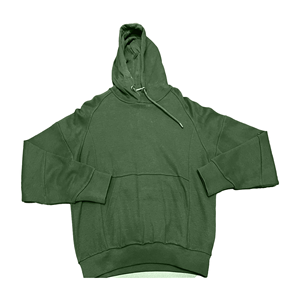 <b>Men</b> Fleece Hoodie Solid Color Casual <b>Pullover</b> Hooded Sweatshirt Regular Sleeve Front Pocket Knitted Loose Fit Autumn Wear - Product Image 5