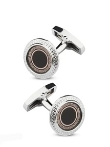 Bijoux de luxe pour hommes, boutons de manchette |   Boutons de manchette personnalisés en acier inoxydable et argent sterling 925 pour mariage et affaires - Product Image 3