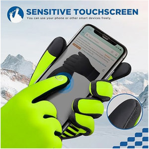 Fashion Design Winter Neoprene Full Finger <b>Gloves</b> Unisex Outdoor Non-Slip Green Summer Riding <b>Gloves</b> - Product Image 4