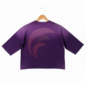 T-shirt décontracté pour homme en coton 100% imprimé sur mesure de haute qualité, anti-plis, anti-rétrécissement, respirant, grande taille, manches courtes - Product Image 2
