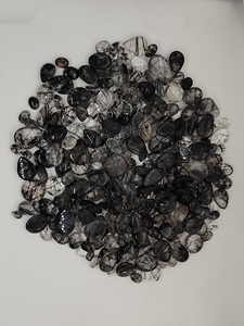 Natural Black Rutile Loose Cabochon Healing Crystal Quartz With Different Shapes Loose Gemstone Chakra Spiritual Reiki Raw - Product Image 6