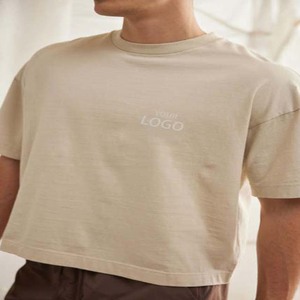 Custom T-shirt Custom Logo Printing <b>Tshirt</b> for Men Round Neck Blank Short Sleeve 100% Cotton Plain Men T Shirt - Product Image 3