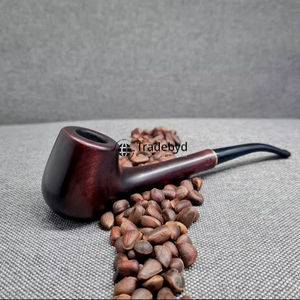 Pipa de Tabaco de Madera Vintage, Pipa de Madera Hecha a Mano, Regalo Clásico para Fumadores de Tradebyd - Product Image 4