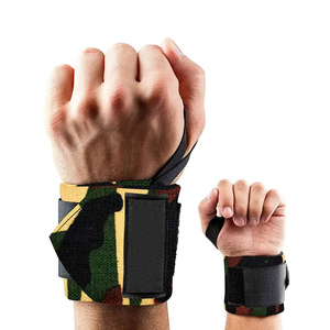 ที่รัดข้อมือแบบยืดหยุ่นสัมผัสนุ่ม ทนทาน สำหรับยกน้ำหนัก ขายส่ง รับทำโลโก้ อุปกรณ์ออกกำลังกายคุณภาพสูง - Product Image 6