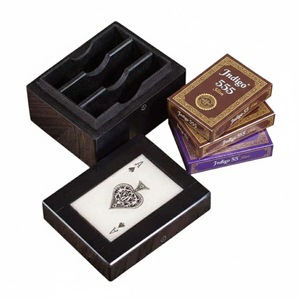 Boîte de rangement décorative en résine de luxe pour ranger les cartes Joker, les cartes à jouer avec une boîte personnalisée intelligente, accessoires cadeaux - Product Image 3