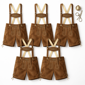 Pantalones Lederhosen sin Cuero para Pedidos al por Mayor con Logotipo Personalizado y Serigrafía - Proveedor Mayorista OEM/ODM para Ropa Europea - Product Image 5