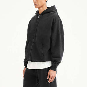 ชุดฮู้ดดี้และกางเกงวอร์มผ้าฟลีซคุณภาพสูงสำหรับทุกเพศยี่ห้อเนสต้า สปอร์ต พร้อมซิปคู่ ปักโลโก้ตามสั่ง เนื้อผ้าหนา แบบครอป ขายส่ง - Product Image 2