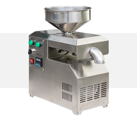 Presse à huile à froid et à chaud en acier inoxydable Dezoton, petite et mini, pour noix de coco, olive, arachide, graines de tournesol, graines de chia, sésame, noix, graines de lin