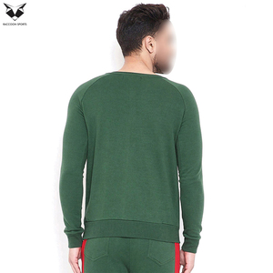 Conjunto Deportivo de Manga Larga para Hombre, con Logotipo Personalizado Impreso en Verde y Rojo en Contraste, el Mejor Producto al por Mayor de 2026 - Product Image 4