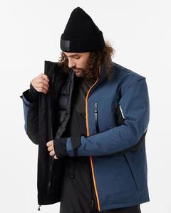 Veste de randonnée personnalisée en usine pour hommes Vêtements imperméables coupe-vent d'extérieur Veste de ski pour la neige - Product Image 3