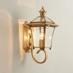 New Design Wall Hanging Brass Antique <b>Lantern</b> with Copper Antique Finishing For Household <b>Outdoor</b> Purpose - Product Image 4