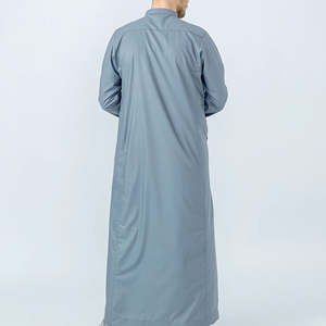 Túnica Islámica Tradicional para Hombre 2026, Transpirable, de Secado Rápido, Larga hasta el Suelo, Material de Algodón Liso, Mangas Largas, para Todas las Temporadas - Product Image 5