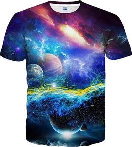 Camiseta de algodón 100% personalizada para hombre, con estampado por sublimación, diseño de lienzo en blanco para movimiento ligero y estilo urbano, ropa urbana de manga corta. - Product Image 6