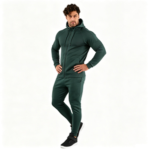 Survêtements de sport pour hommes avec logo personnalisé, de haute qualité, dernière mode, ensembles 2 pièces, ensembles de survêtements pour hommes - Product Image 1