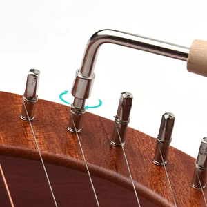 Lyre harpe de qualité supérieure, 16 cordes, en bois, instrument de musique, nouveau design, lyre harpe à faible MOQ - Product Image 4