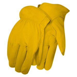 Gants de travail en cuir de vachette grainé de qualité supérieure, antidérapants, usage général, protection des mains et des bras, conduite mécanique - Product Image 6